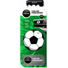 Aroma Car gaisa atsvaidzinātājs, Futbola bumba, Black