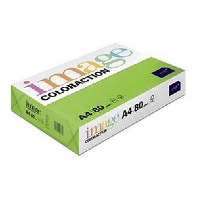 Krāsains papirs IMAGE C A4 80g/m2 500lp.JAVA salātzaļa krāsa