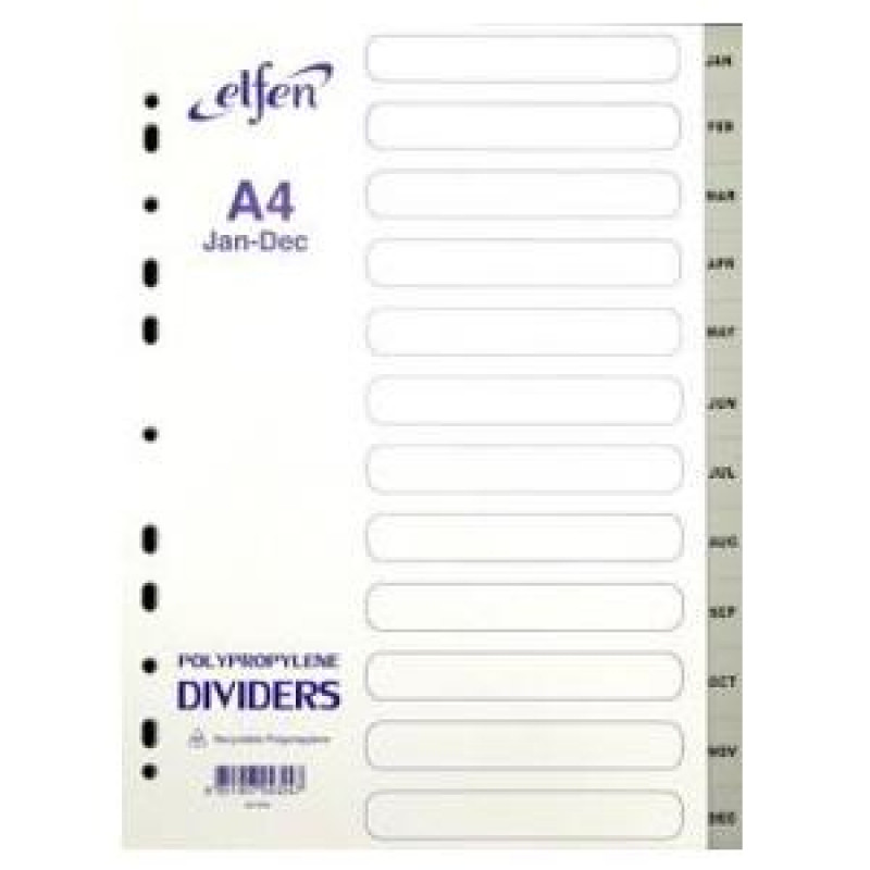 EL Sadalītājs A4/Jan-Dec ELFEN Nr920