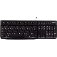 Tastatūra K120 USB ENG melna Logitech