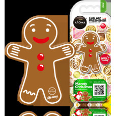 Aroma Car gaisa atsv.  Manny Christmas Cookie Ginger Bread