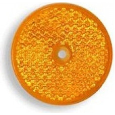 B-11 Atstarotājs apaļš pieskrūvējams un pašlīm.,oranžs60mm