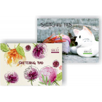 Zīmēšanas albums SMLT A4 formāts, 120 g, 48 lapas