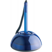 Lodīšu pildspalva ICO LUX PARTNER ar paliktni, zils korpuss, sarkans tinte ( Gab. x 2 )