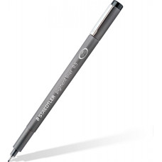 Pildspalva STAEDTLER Pigment Liner, 0,3 mm, melna