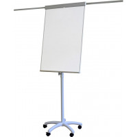 Pārvietojamā tāfele MEMOBE ar diviem sānu turētājiem, 105 x 68 x (A) 200 cm