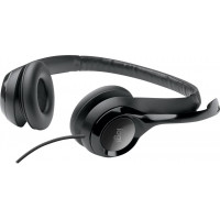 Austiņas LOGITECH H390 USB, melnas