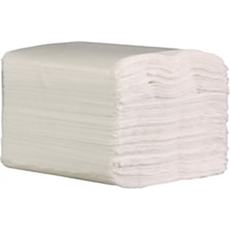 Tualetes papīrs salvetēs, 2 sl., 250 lapiņas, 11 x 22 cm, baltā krāsā ( Gab. x 30 )