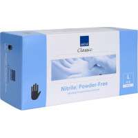 Cimdi nitrila ABENA, melni, bez pūdera, L izm., 200gab ( Iepak. x 2 )