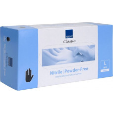 Cimdi nitrila ABENA, melni, bez pūdera, L izm., 200gab ( Iepak. x 2 )