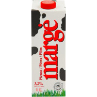 Piens MARGE 3.2 %, UHT, 1 L ( Gab. x 12 )