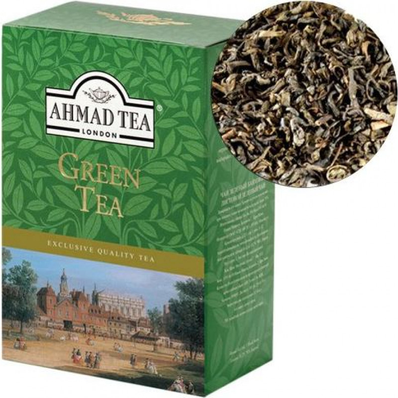 Beramā zaļā tēja AHMAD GREEN, 100 g ( Gab. x 2 )