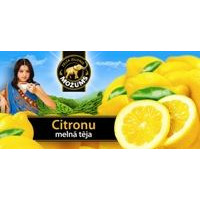 Melnā tēja MOŽUMS Citronu, 20x1.5g ( Iepak. x 3 )