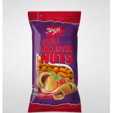 Zemesrieksti Jėga kraukšķīgā apvalkā ar čili garšu, 100g ( Gab. x 3 )