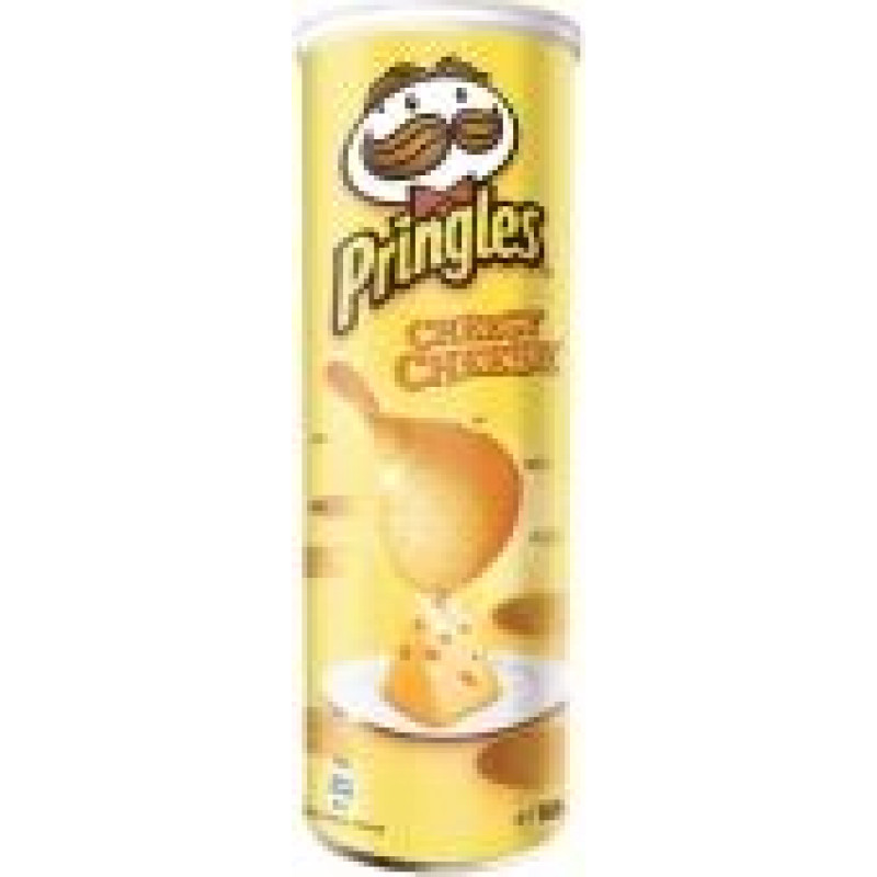 PRINGLES ar nacho sieru 165 g (8 kastes rindā) ( Gab. x 2 )