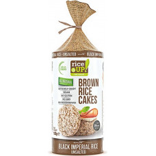 Brūno rīsu galetes RICE UP ar melnajiem rīsiem, bez sāls, 120g ( Gab. x 3 )