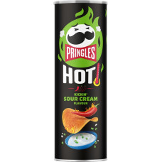 Pringles Hot Kickin Sour Cream 160g ( Gab. x 2 )
