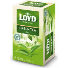 Zaļā tēja LOYD, 20x1,7 g ( Iepak. x 2 )