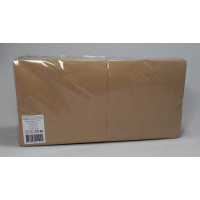 Bāra salvetes LENEK, BIO gaiši brūnas, 24x24, 2sl., 200gab ( Gab. x 2 )