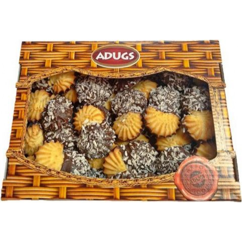 Cepumi ADUGS Jūras zirdziņš ar kakao glazūru, 350g ( Gab. x 2 )