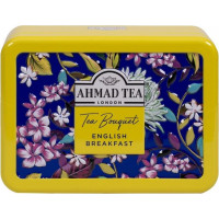 Tēja Ahmad, tējas buķete English Breakfast, metāla kastē, 10 gab.