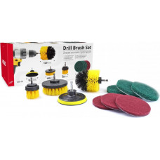 Amio Birstu un pulēšanas ripu komplekts, 10 piederumi