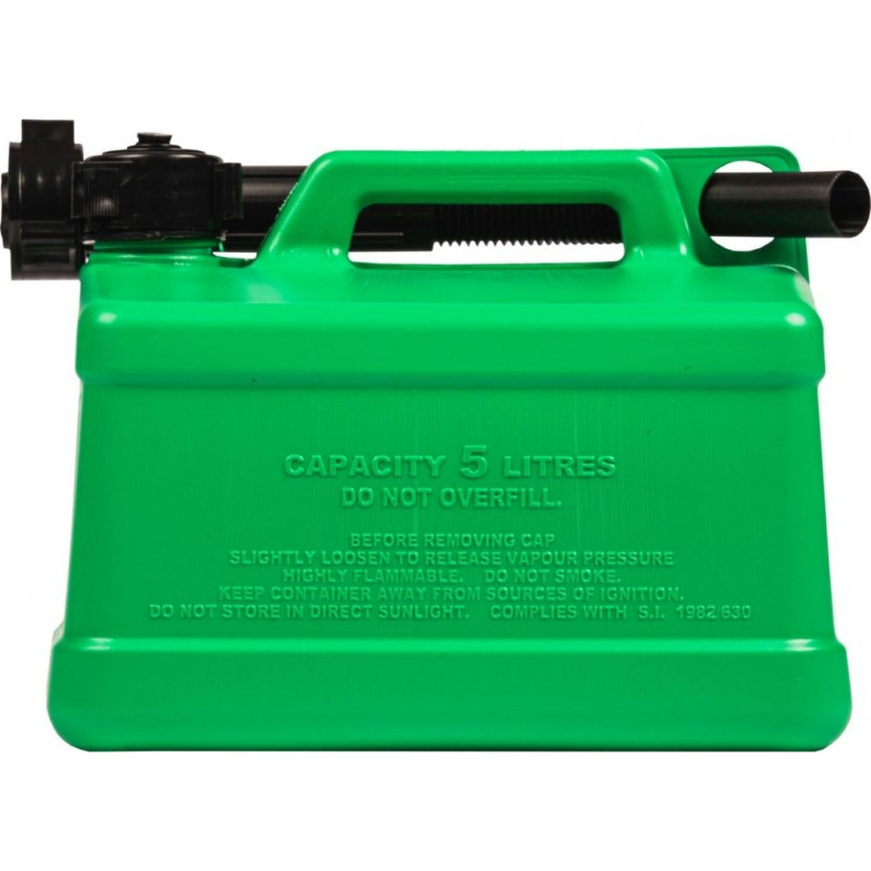 Carplan degvielas kanna, plastmasas, zaļa, 5L