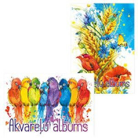 Akvareļu albums A3,  15 lapas