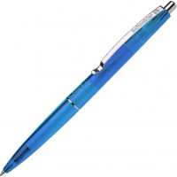 Lodīšu pildspalva SCHNEIDER ICY COLOURS K20, caurspīdīgi-zils korpuss, zila tinte ( Gab. x 2 )