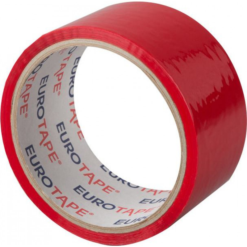 Līmlente 45mmx66m PP, sarkana