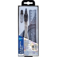 Rasēšanas komplekts (cirkulis, grafīti, trīsstūris, lineāls)