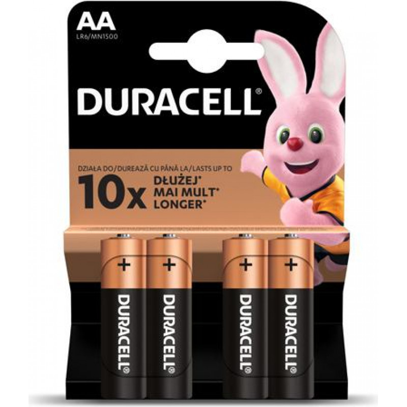 Baterija DURACELL Basic AA, LR06 4 gab./iepak. ( Iepak. x 5 )