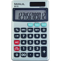 Maul Kabatas kalkulators M112, 12 cipari, ar nodokļu aprēķina funkciju