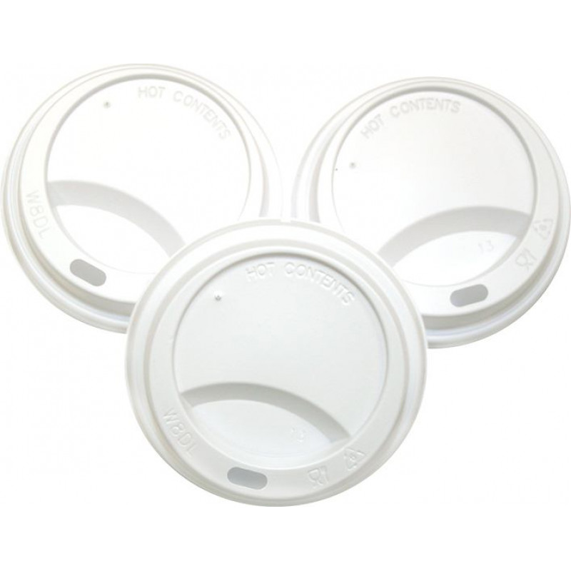 Vāciņš kartona glāzei 250ml D80mm, 100 gab./iepakojumā