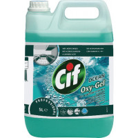 Universāls virsmu tīrīšanas līdzeklis CIF Professional Oxygel Ocean, 5L