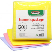 Putekļu lupatiņas, 20 gab. Merkant