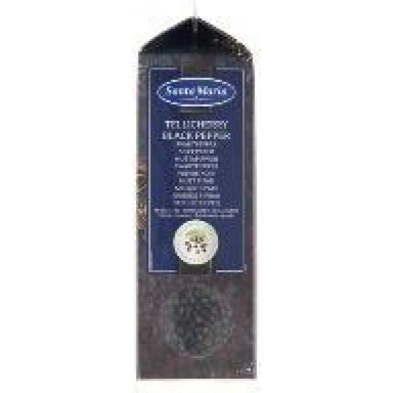 Melnie pipari SANTA MARIA Tellicherry, graudu, 450 g