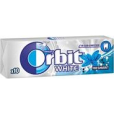 Košļājamā gumija ORBIT White Fresh Mint Stickpack 10 gab. ( Iepak. x 5 )