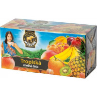 Melnā tēja MOŽUMS Tropiskie augļi, 20*1.5g ( Iepak. x 3 )