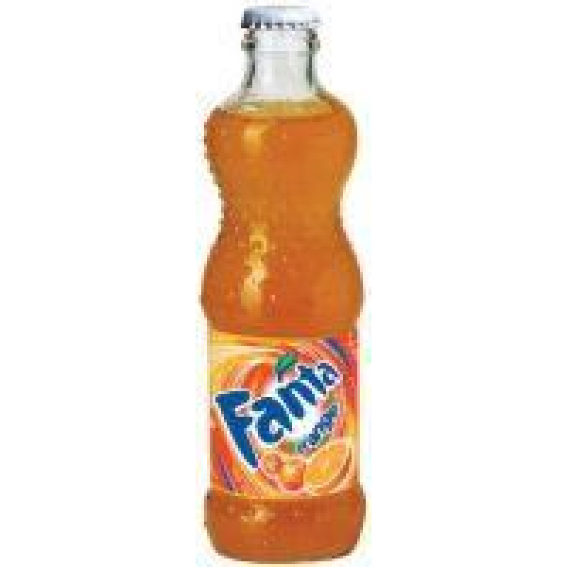Gāzēts dzēriens FANTA Orange, RGB, 0.25l ( Gab. x 24 )