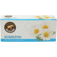 Zāļu tēja MOŽUMS Kumelītes ar medu, ar virvīti maisiņos, 20*1g ( Gab. x 3 )