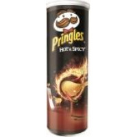 PRINGLES Hot & Spicy RAL, 165 g (8 kastes rindā) ( Gab. x 2 )