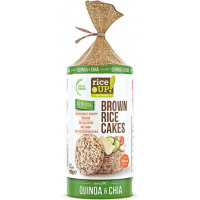 Brūno rīsu galetes RICE UP ar čia un kvinojas sēklām, 120g ( Gab. x 3 )