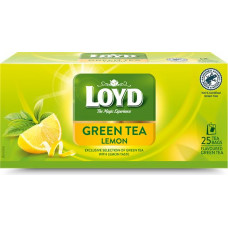 Zaļā tēja LOYD, citrona garša, 25 x 1,5 g ( Gab. x 2 )