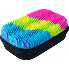 Penālis ZIPIT Wavey Silicone Storage Box, neona