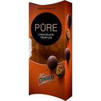 Tumšās šokolādes trifeles ar liķiera Cointreau krēma pildījumu 108g PURE