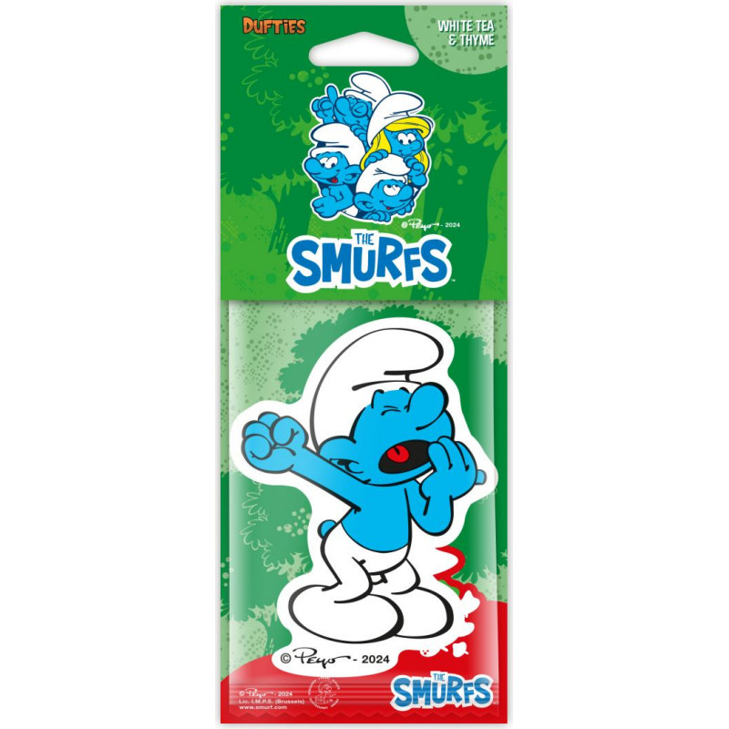 Aroma Gaisa atsvaidzinātājs Smurfs Lazy, White Tea & Thyme