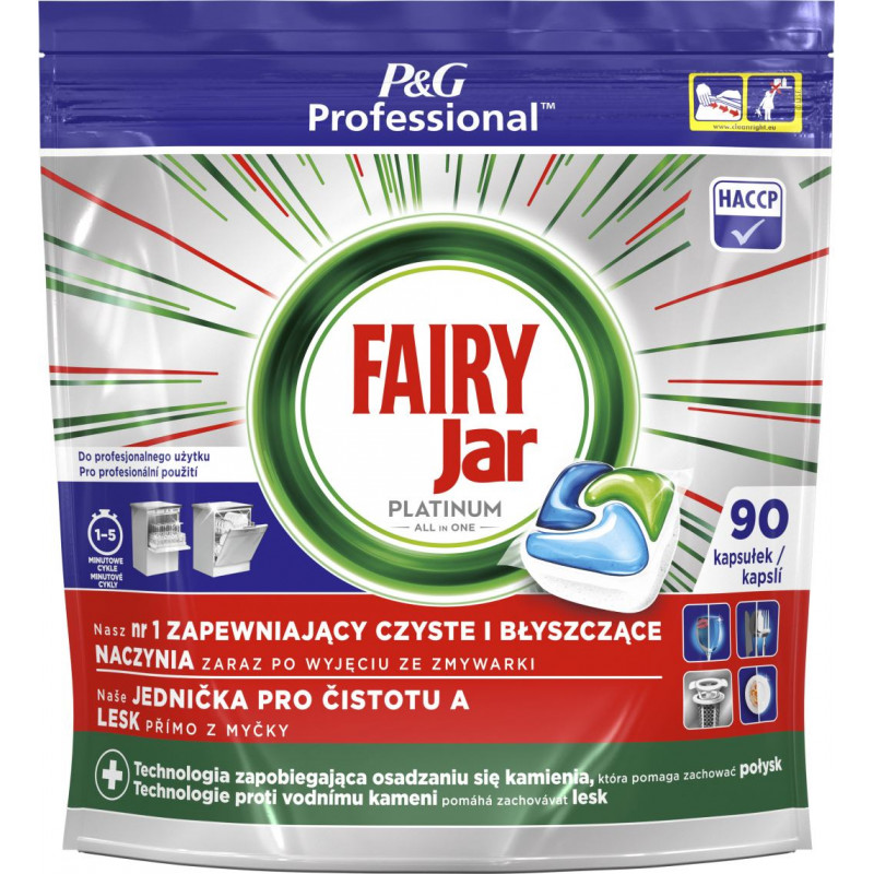 Fairy Professional Fairy Jar P&G Professional Platinum All in One tr.mazg.kaps. Original, 90gb