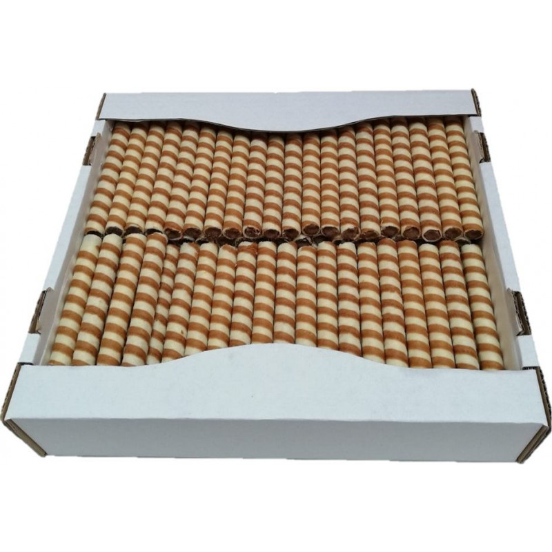 Vafeļu trubiņas ADUGS ar kakao krēmu, 1.3kg