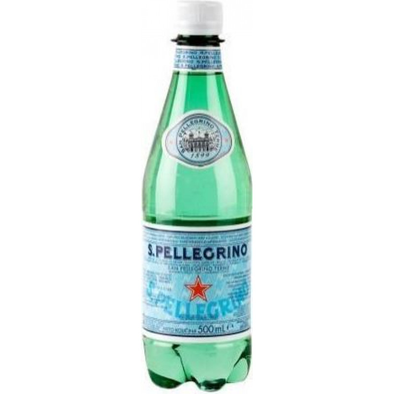 Minerālūdens S.PELLEGRINO, gāzēts, PET, 0.5 l(DEP) ( Gab. x 4 )